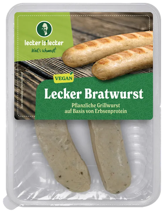 Packung Lecker Bratwurst, 180 g